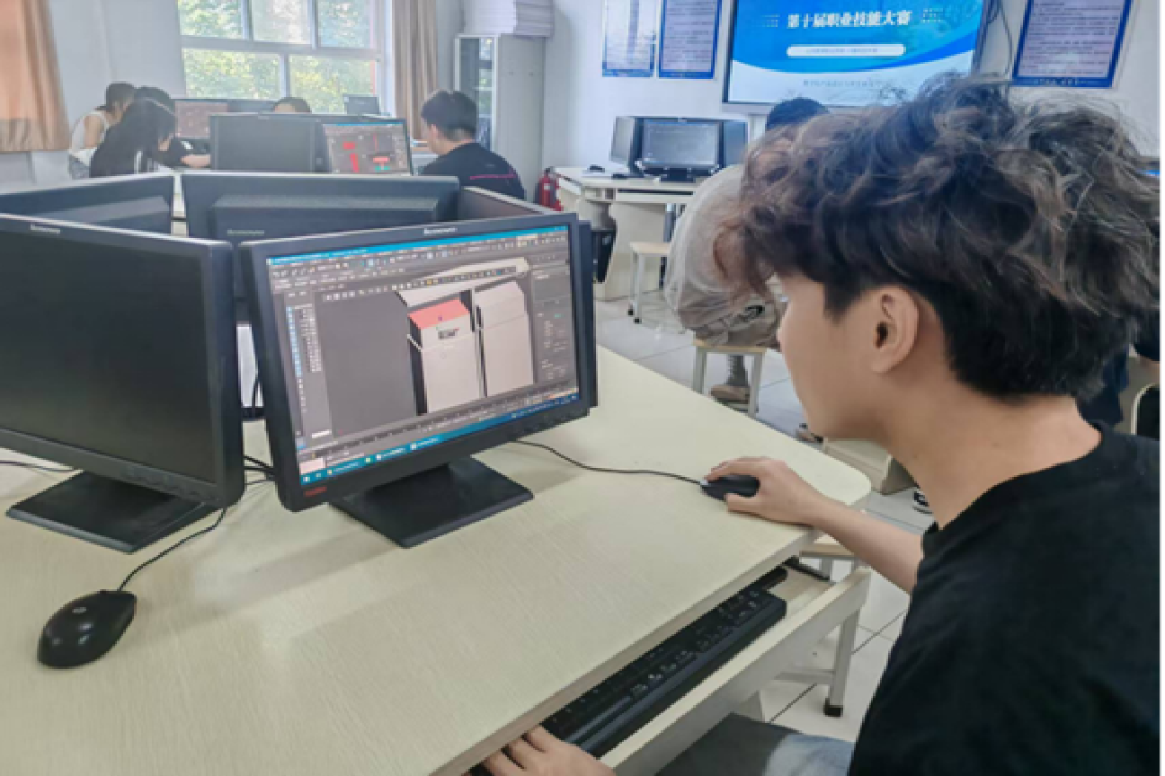 计算机技术系成功举办学院第十届职业技能大赛“数字化产品设计与开发”学生赛项